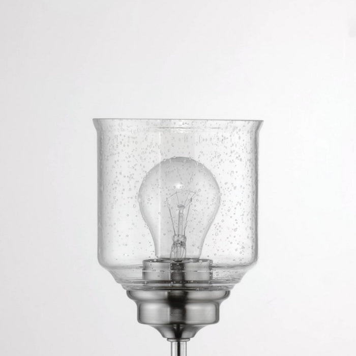 Maxim 12268CDSN Eight Light Chandelier, Satin Nickel