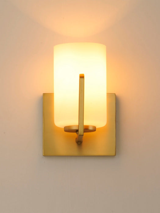 Maxim 21281SWSBR One Light Wall Sconce, Satin Brass