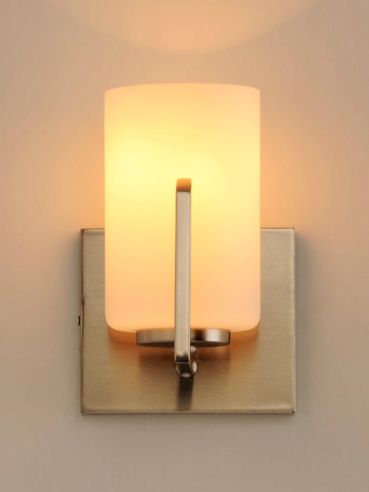 Maxim 21281SWSN One Light Wall Sconce, Satin Nickel