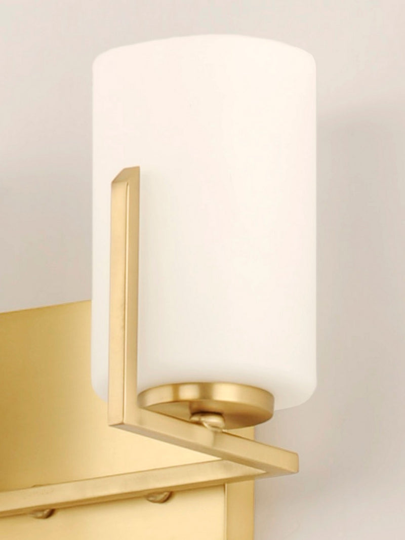 Maxim 21282SWSBR Two Light Bath Vanity, Satin Brass