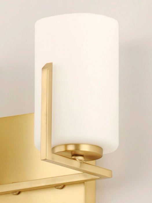 Maxim 21282SWSBR Two Light Bath Vanity, Satin Brass