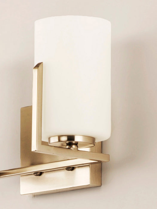 Maxim 21282SWSN Two Light Bath Vanity, Satin Nickel