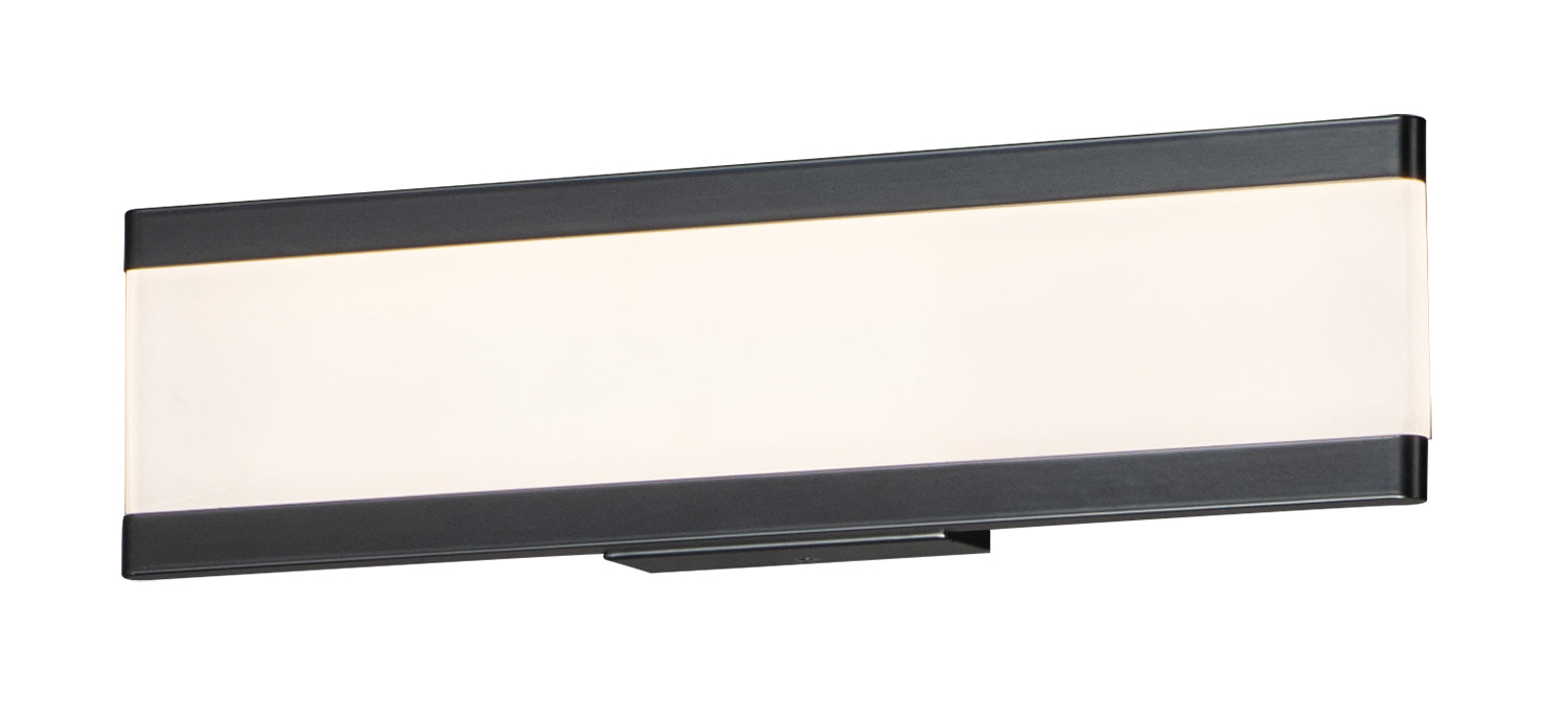 Maxim 24752FTBK LED Bath Vanity, Black