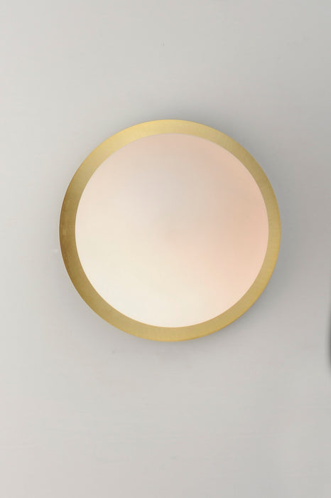 Maxim 26033SWSBRBK One Light Wall Sconce, Satin Brass / Black