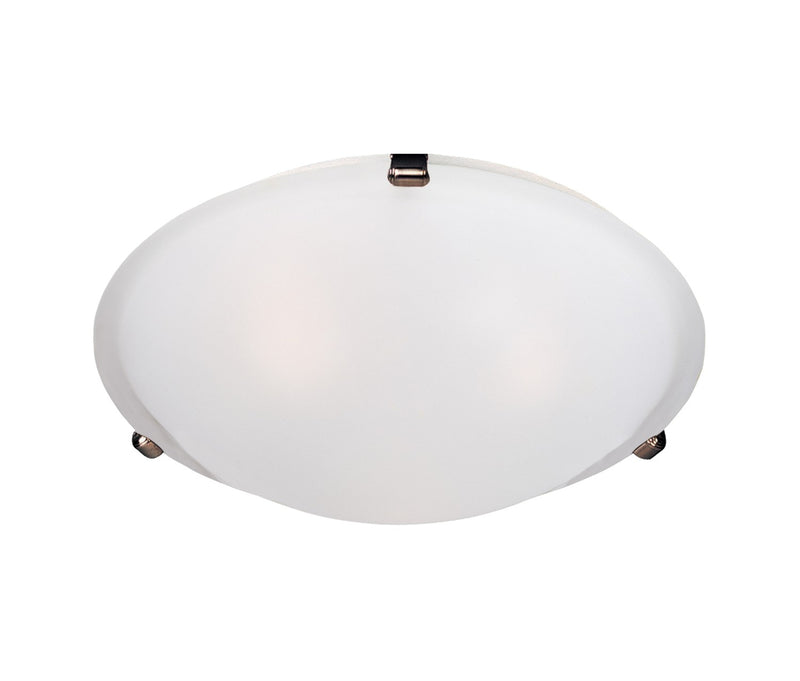 Maxim 2680FTOI Two Light Flush Mount, Oil Rubbed Bronze