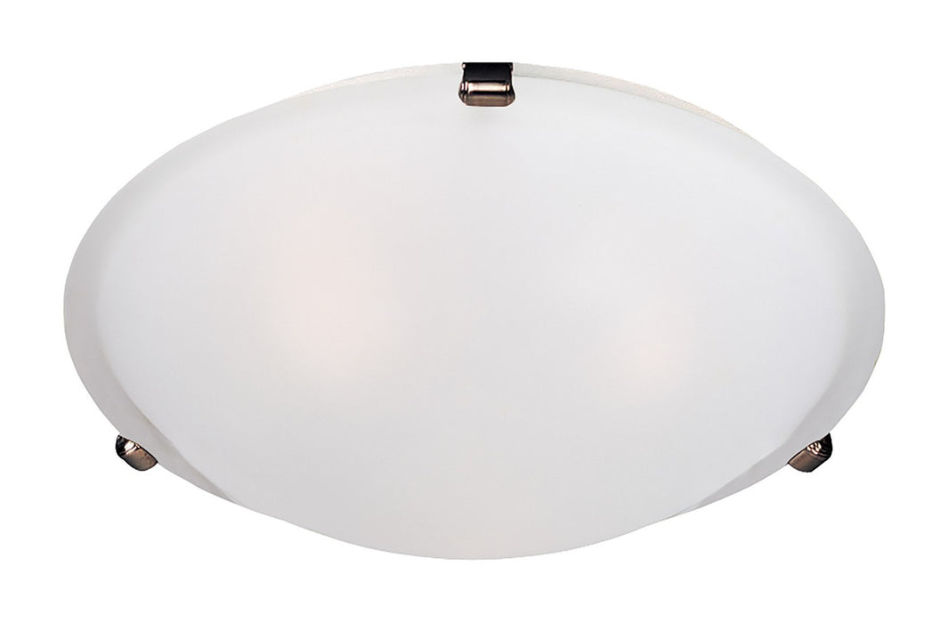 Maxim 2681FTOI Three Light Flush Mount, Oil Rubbed Bronze