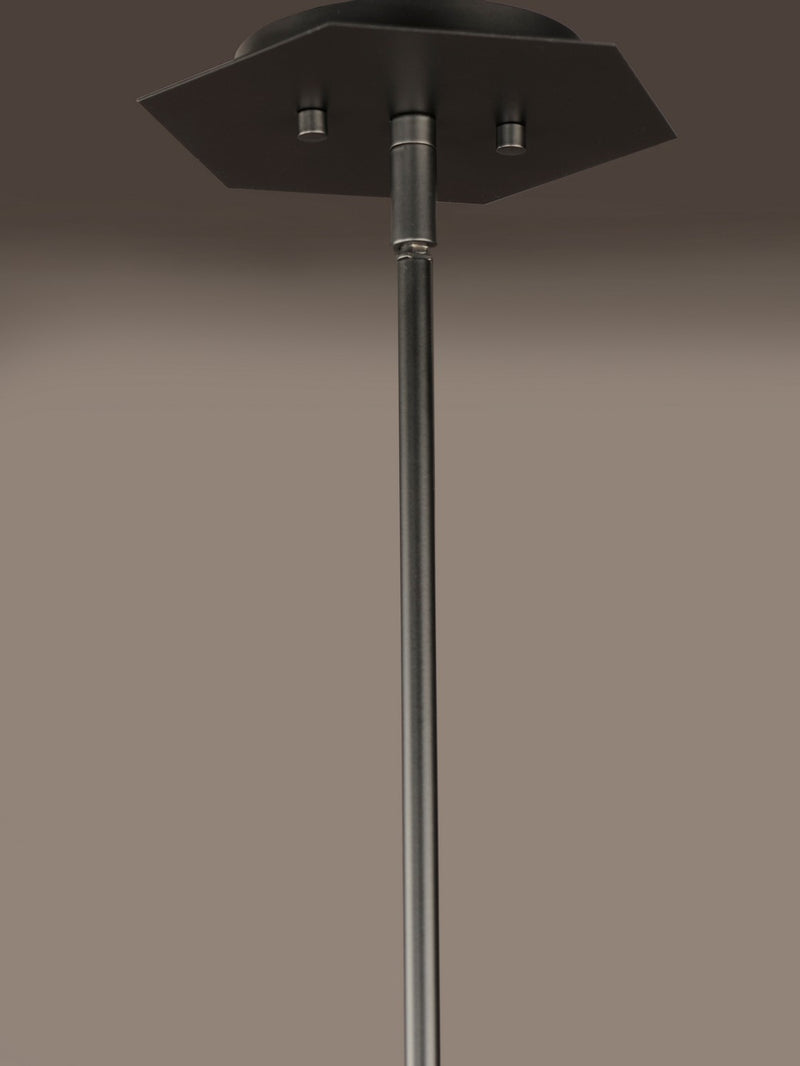 Maxim 30331BKGLD LED Mini Pendant, Black / Gold