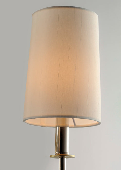 Maxim 32391OFSBRPN One Light Wall Sconce, Satin Brass / Polished Nickel