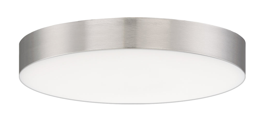 Maxim 57660WTSN LED Flush Mount, Satin Nickel