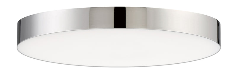 Maxim 57662WTPC LED Flush Mount, Polished Chrome