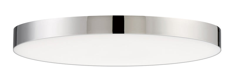Maxim 57663WTPC LED Flush Mount, Polished Chrome