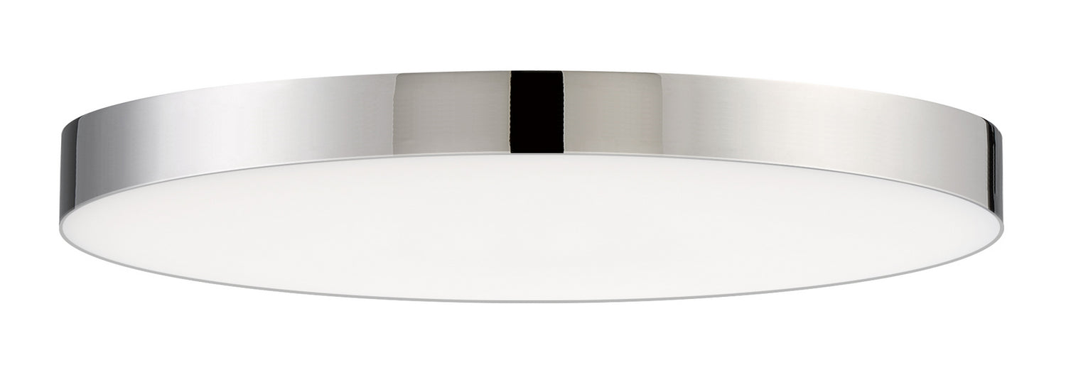 Maxim 57663WTPC LED Flush Mount, Polished Chrome