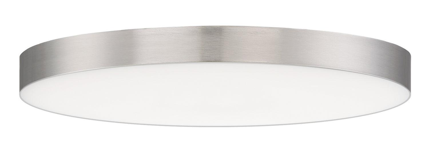Maxim 57663WTSN LED Flush Mount, Satin Nickel