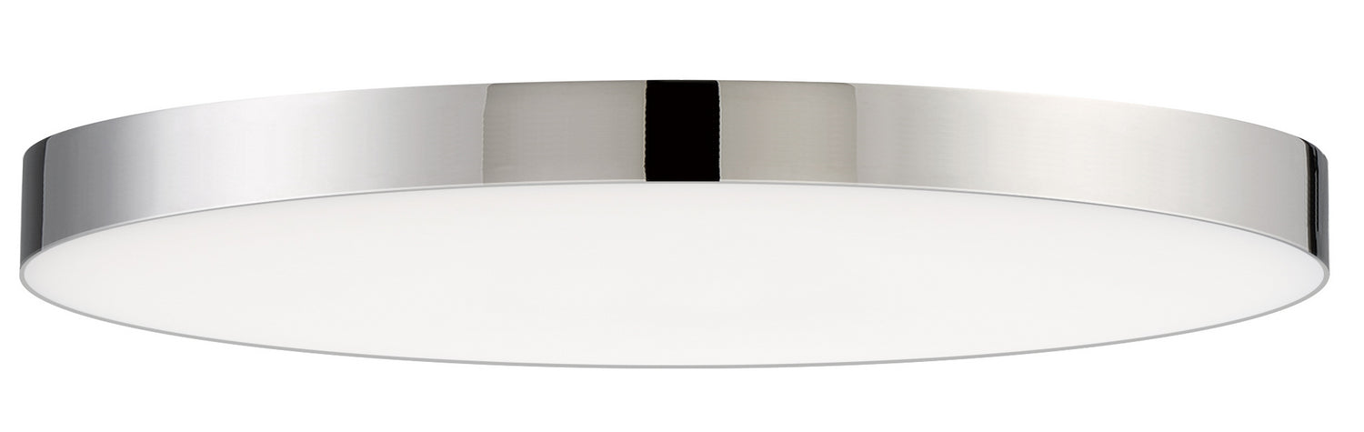 Maxim 57664WTPC LED Flush Mount, Polished Chrome