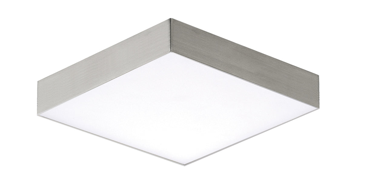 Maxim 57665WTSN LED Flush Mount, Satin Nickel