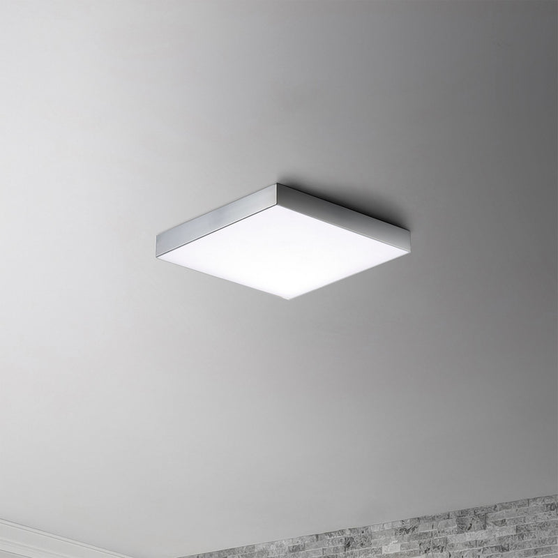 Maxim 57667WTPC LED Flush Mount, Polished Chrome