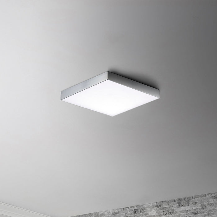 Maxim 57667WTPC LED Flush Mount, Polished Chrome