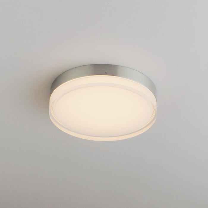 Maxim 57682CLFTSN LED Flush Mount, Satin Nickel