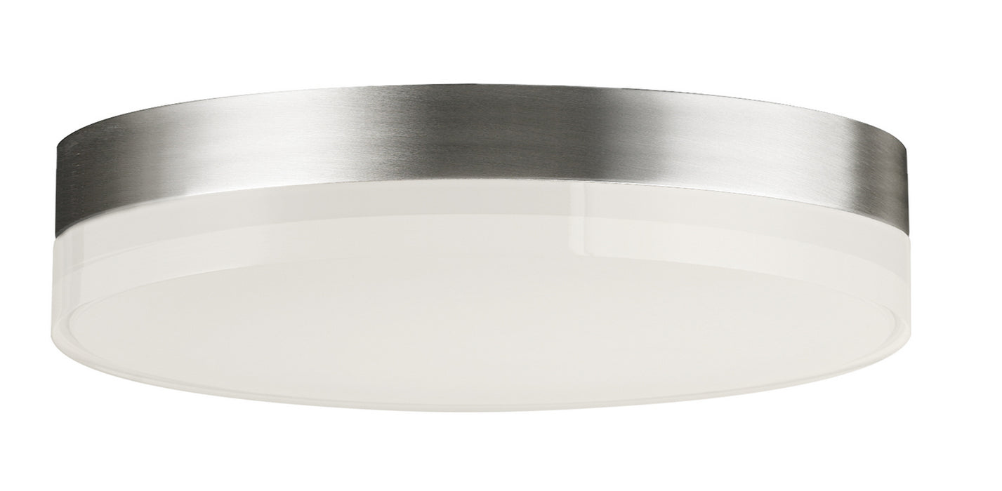 Maxim 57683CLFTSN LED Flush Mount, Satin Nickel