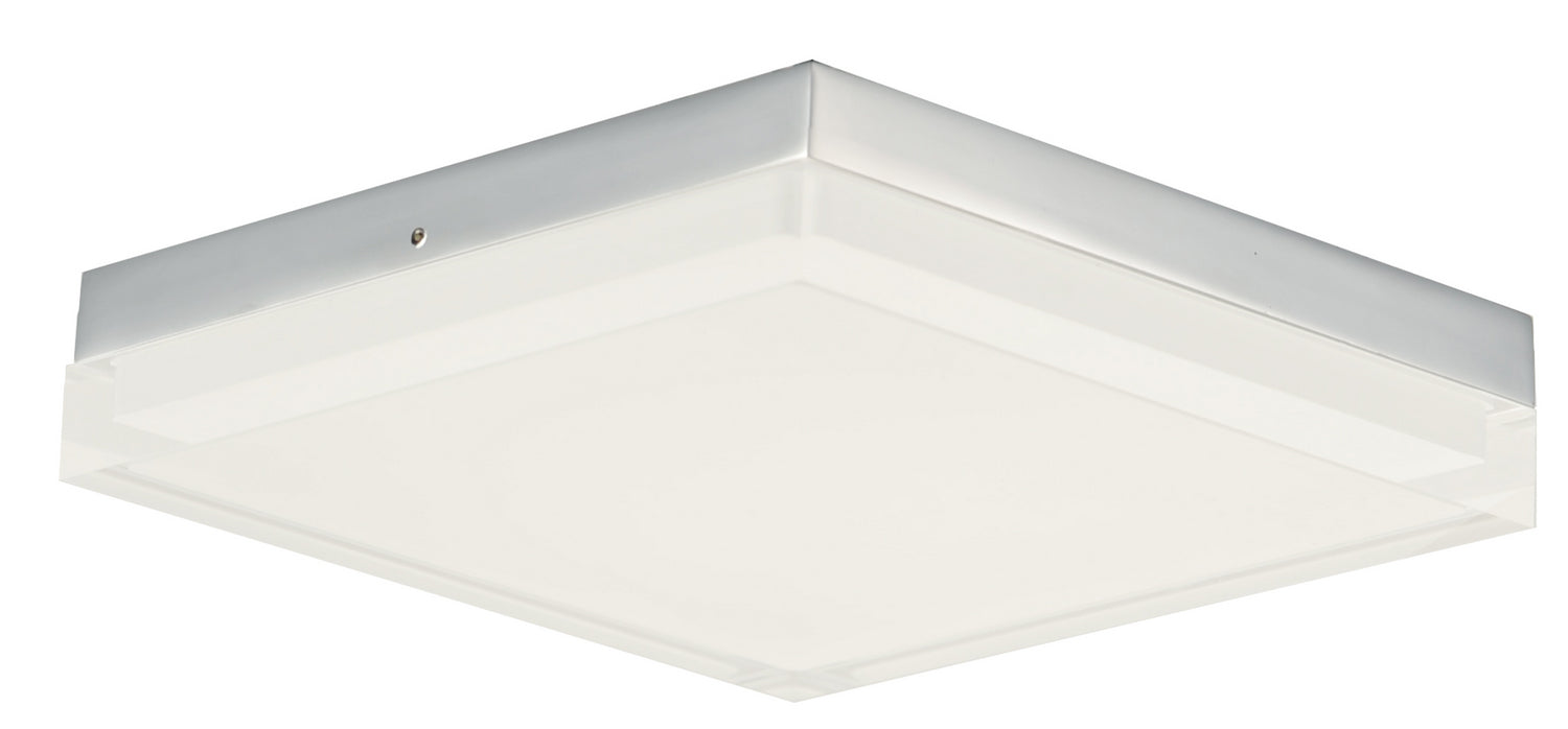 Maxim 57689CLFTPC LED Flush Mount, Polished Chrome