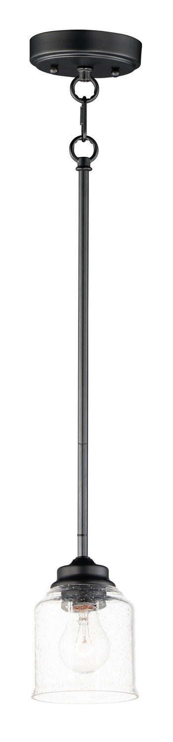 Maxim 91260CDBK One Light Pendant, Black
