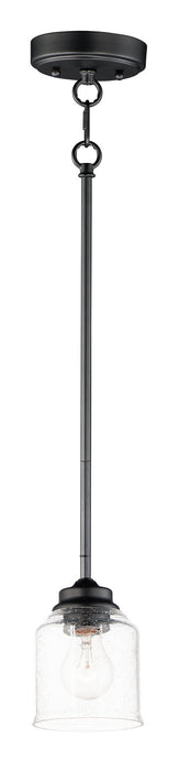 Maxim 91260CDBK One Light Pendant, Black