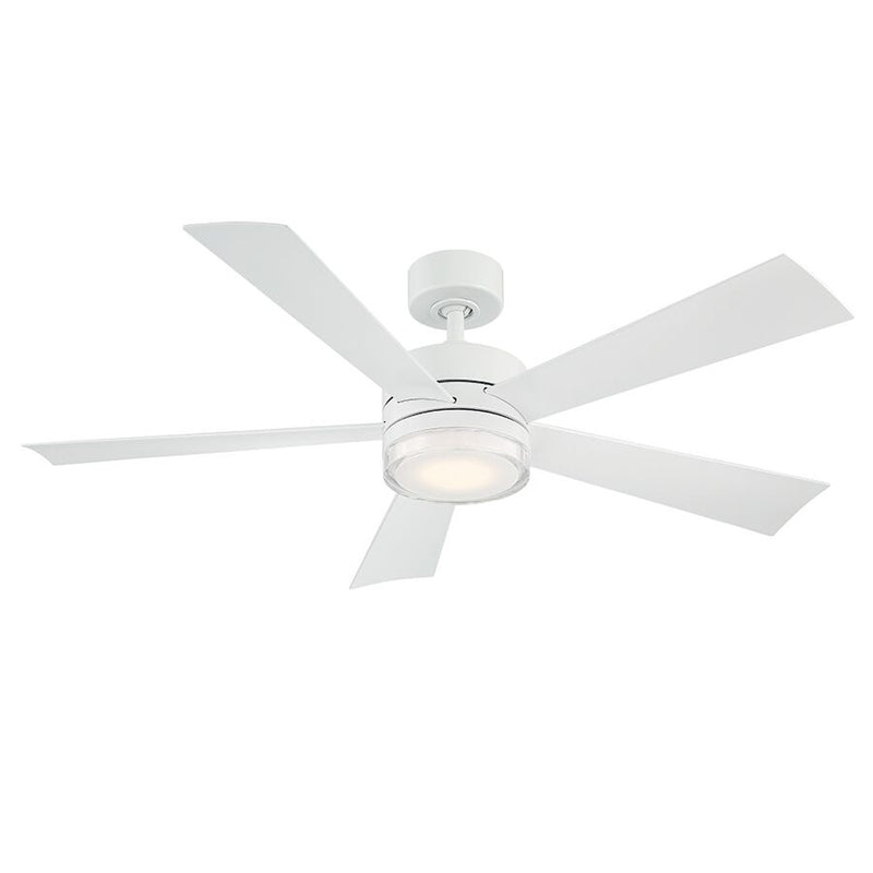 Modern Forms Fans FR-W1801-52L-35-MW 52" Ceiling Fan, Matte White
