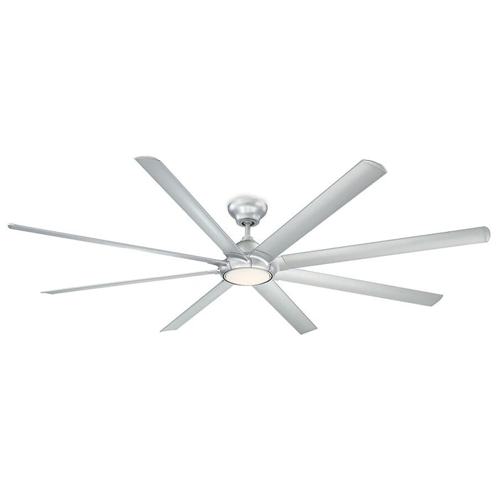 Modern Forms Fans FR-W1805-96L-35-TT 96" Ceiling Fan, Titanium Silver