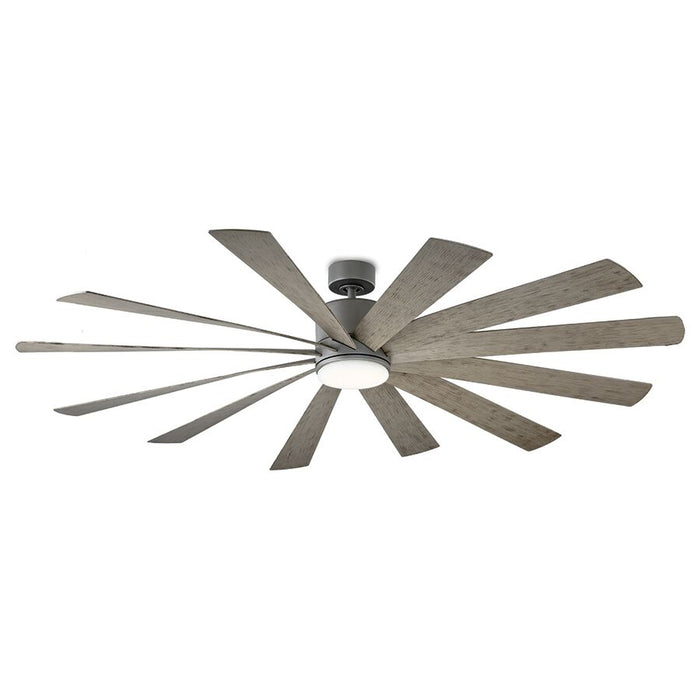Modern Forms Fans FR-W1815-80L27GHWG 80" Ceiling Fan, Graphite/Weathered Gray