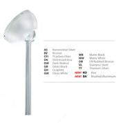 Modern Forms Fans XF-SCK-BA Ceiling Fan Slope Ceiling Kit, Brushed Aluminum