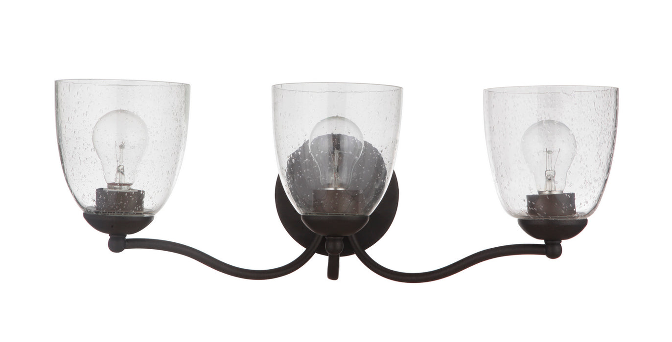 Craftmade 19923ESP3 Three Light Vanity, Espresso