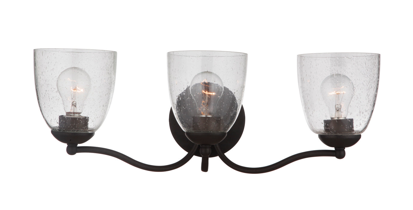 Craftmade 19923ESP3 Three Light Vanity, Espresso