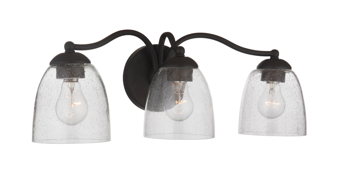 Craftmade 19923ESP3 Three Light Vanity, Espresso