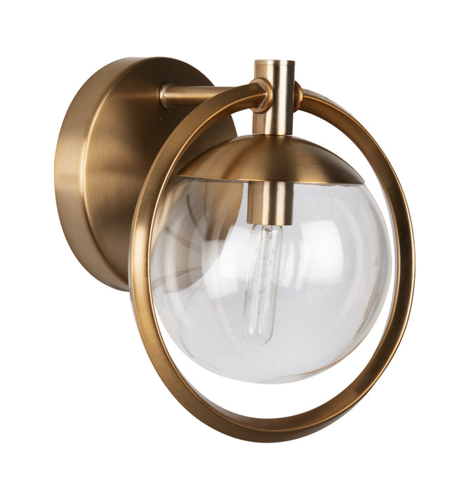 Craftmade 45501-SB One Light Vanity, Satin Brass