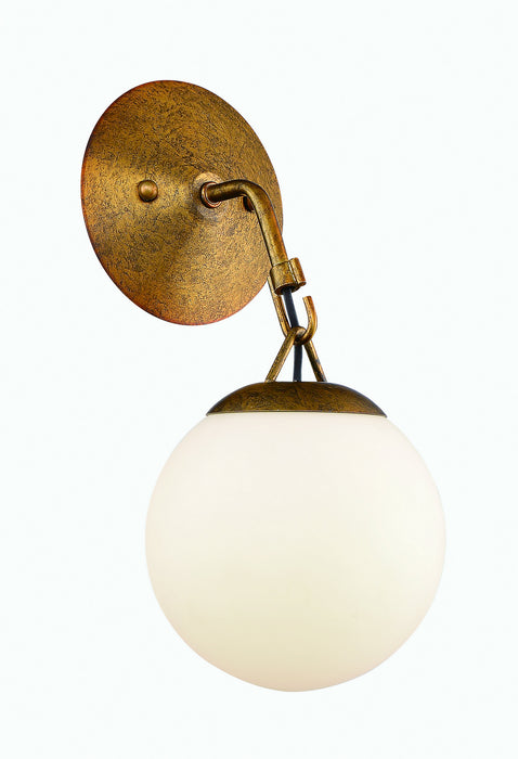 Craftmade 50761-PAB One Light Wall Sconce, Patina Aged Brass