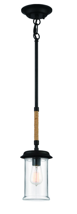 Craftmade 52091-ESP One Light Outdoor Pendant, Espresso