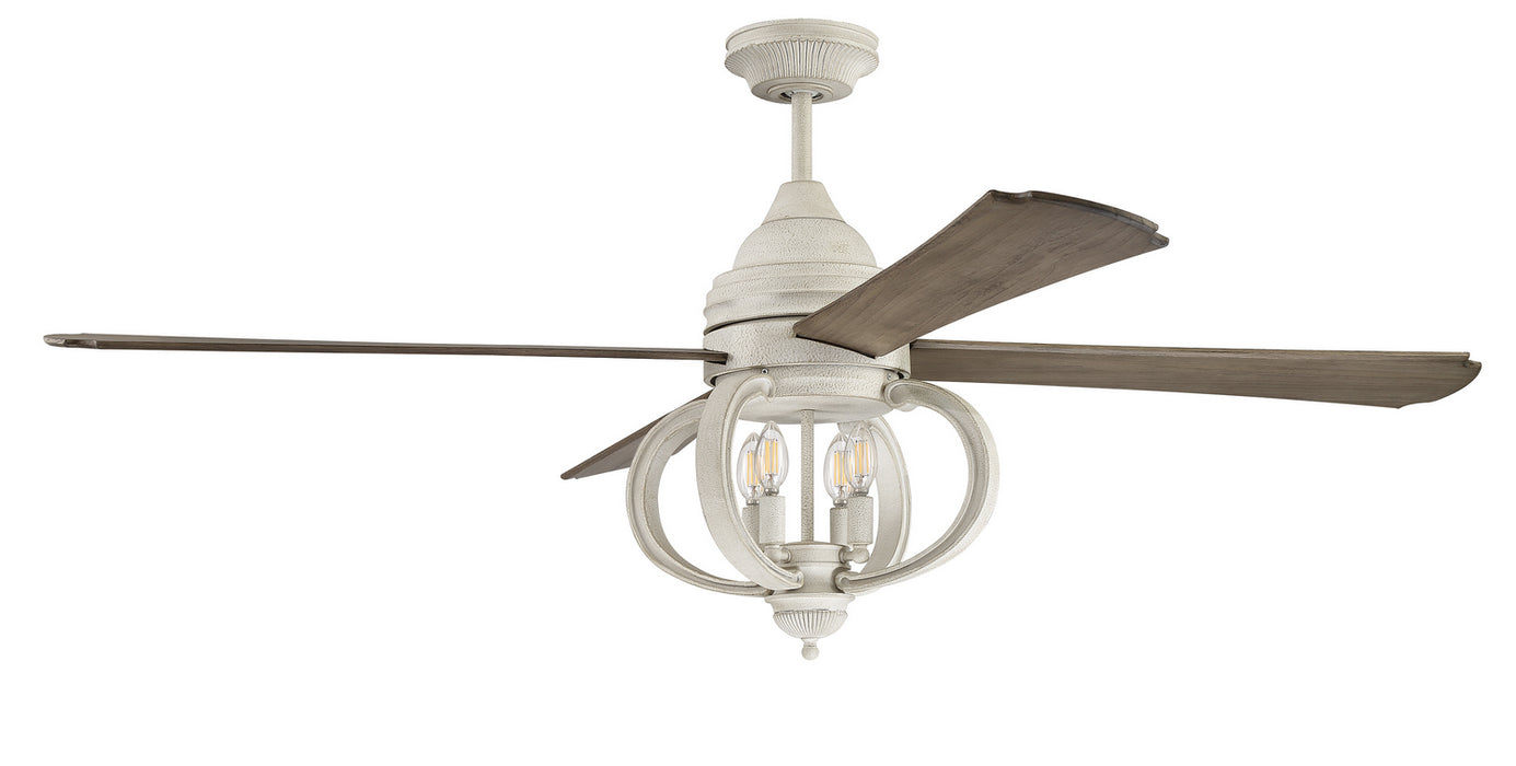 Craftmade AUG60CW4 60"Ceiling Fan, Cottage White