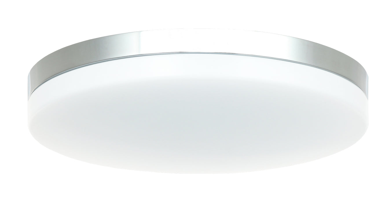 Matteo Lighting M12001CH LED Flush Mount, Chrome