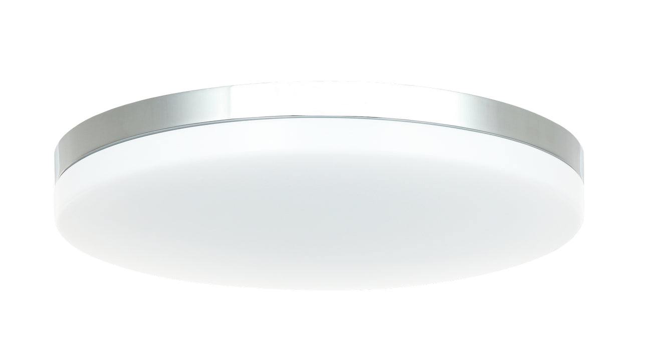 Matteo Lighting M12002CH LED Flush Mount, Chrome