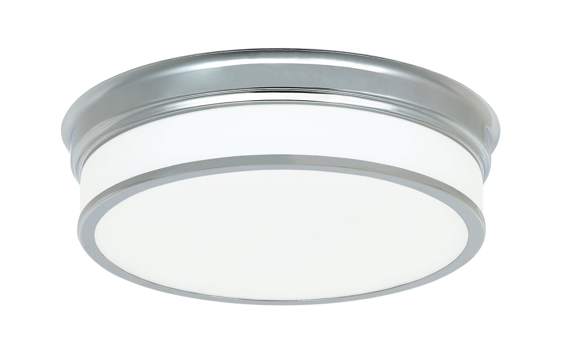Matteo Lighting M15401CH LED Flush Mount, Chrome