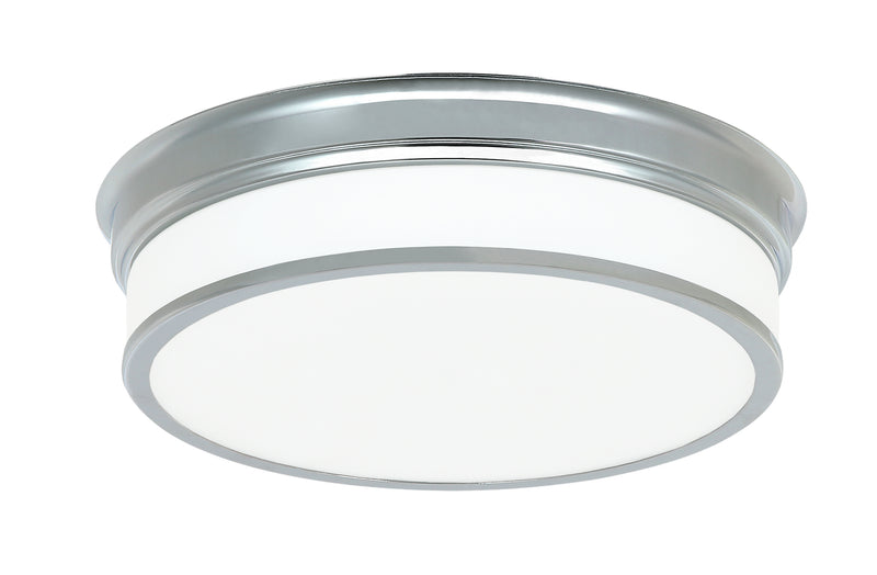 Matteo Lighting M15402CH LED Flush Mount, Chrome