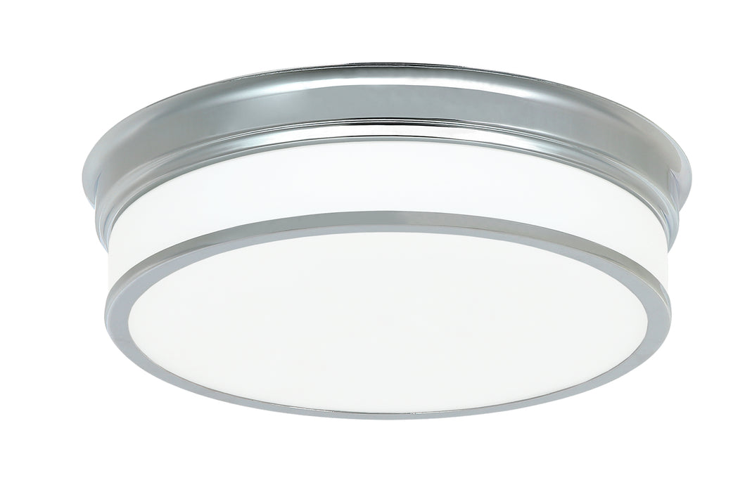 Matteo Lighting M15402CH LED Flush Mount, Chrome