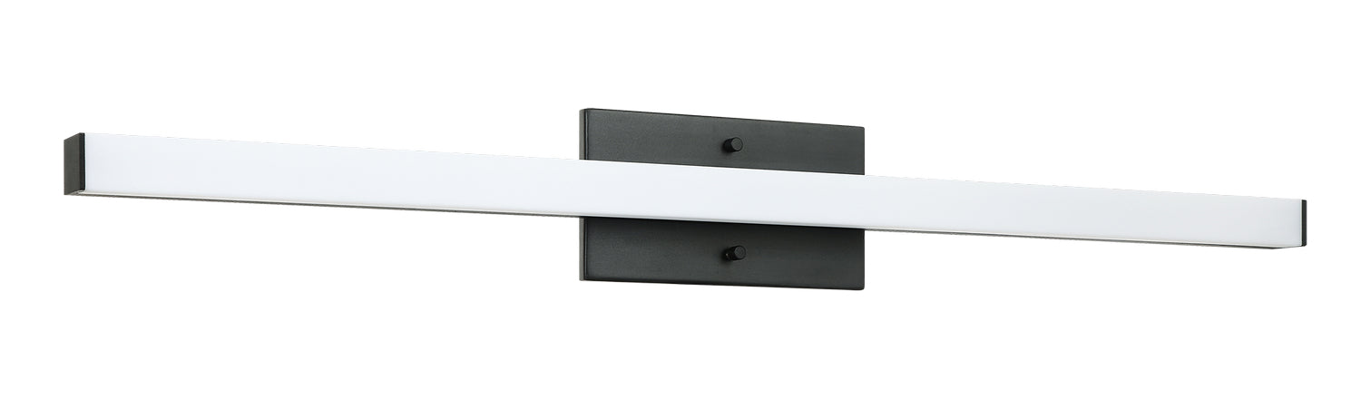 Matteo Lighting S07433MB LED Wall Sconce, Matte Black
