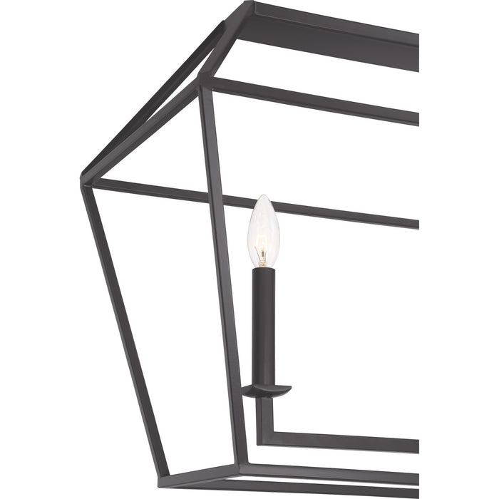 Quoizel AVY542PN Five Light Island Chandelier, Palladian Bronze