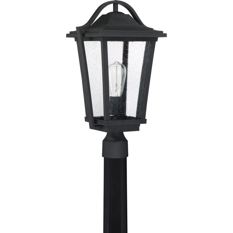 Quoizel DRS9011EK One Light Outdoor Post Mount, Earth Black