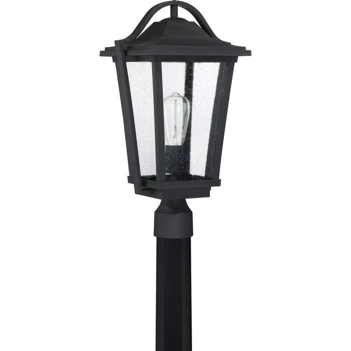 Quoizel DRS9011EK One Light Outdoor Post Mount, Earth Black