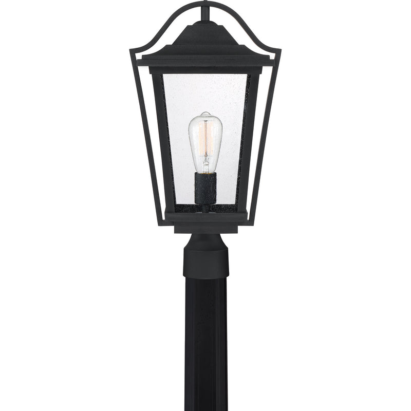 Quoizel DRS9011EK One Light Outdoor Post Mount, Earth Black