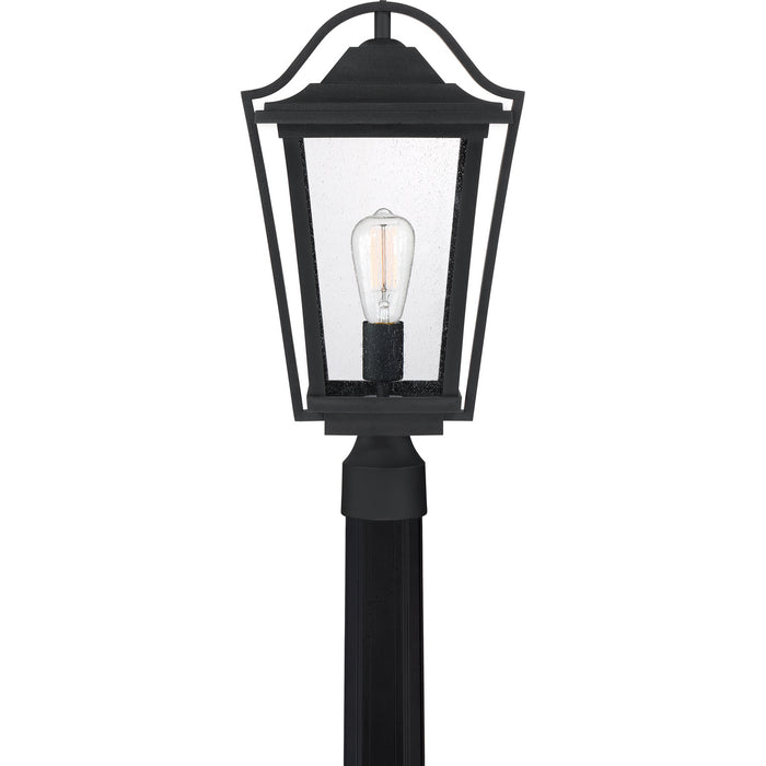 Quoizel DRS9011EK One Light Outdoor Post Mount, Earth Black