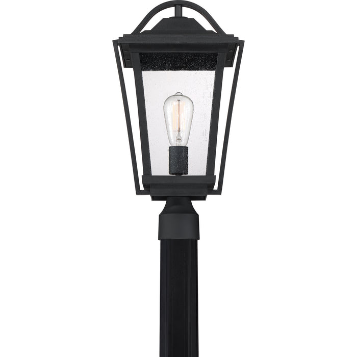 Quoizel DRS9011EK One Light Outdoor Post Mount, Earth Black