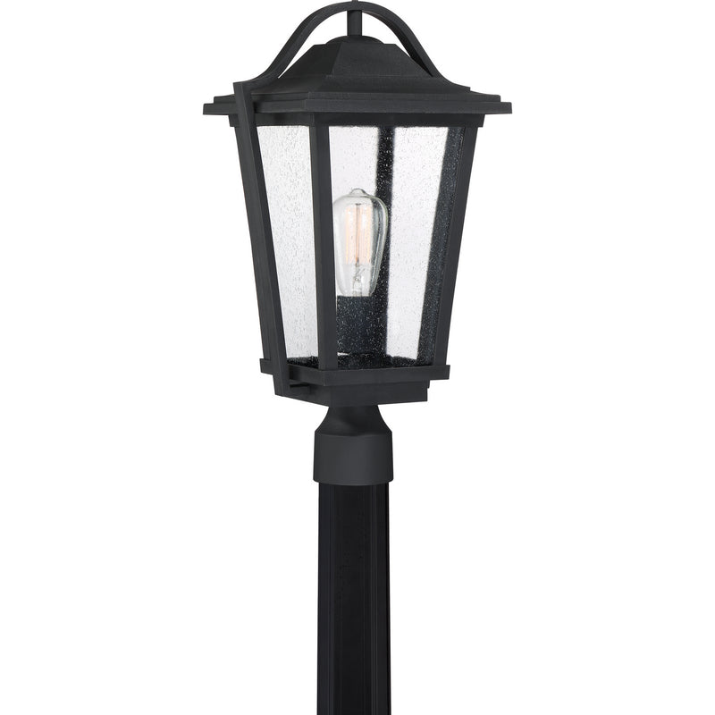 Quoizel DRS9011EK One Light Outdoor Post Mount, Earth Black